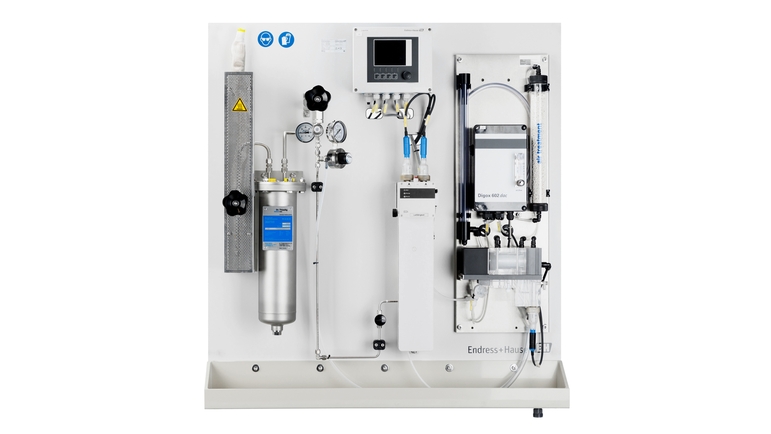 Sistemas de análisis de agua y vapor de Endress+Hauser